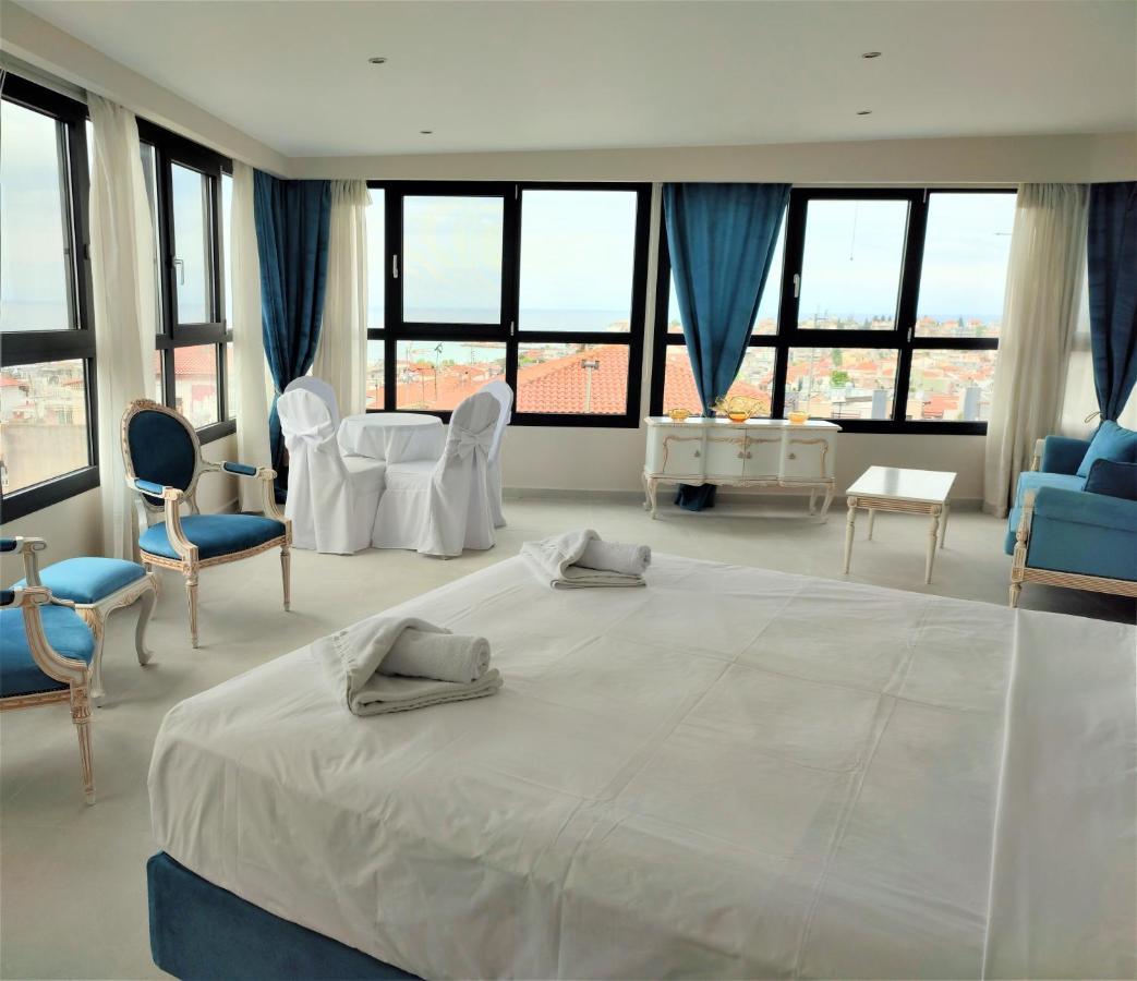 Nea Kallikrateia Light Blue Hotel מראה חיצוני תמונה