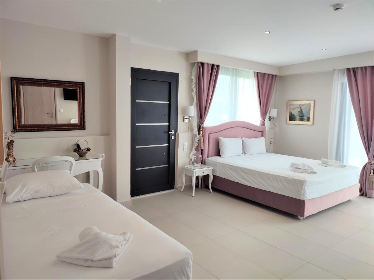 Nea Kallikrateia Light Blue Hotel מראה חיצוני תמונה