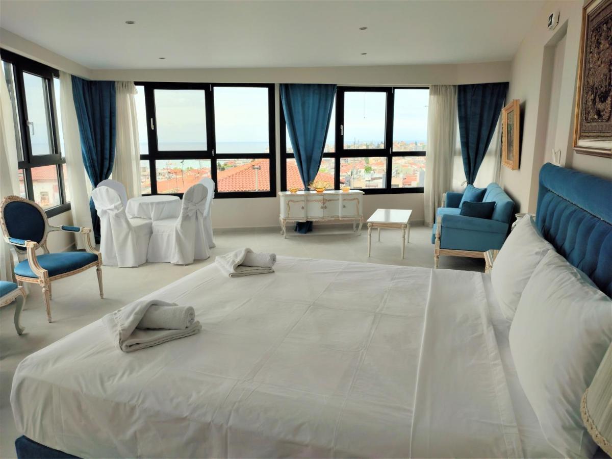 Nea Kallikrateia Light Blue Hotel מראה חיצוני תמונה