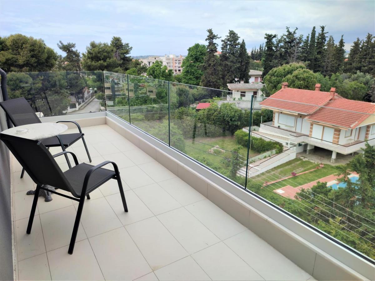 Nea Kallikrateia Light Blue Hotel מראה חיצוני תמונה