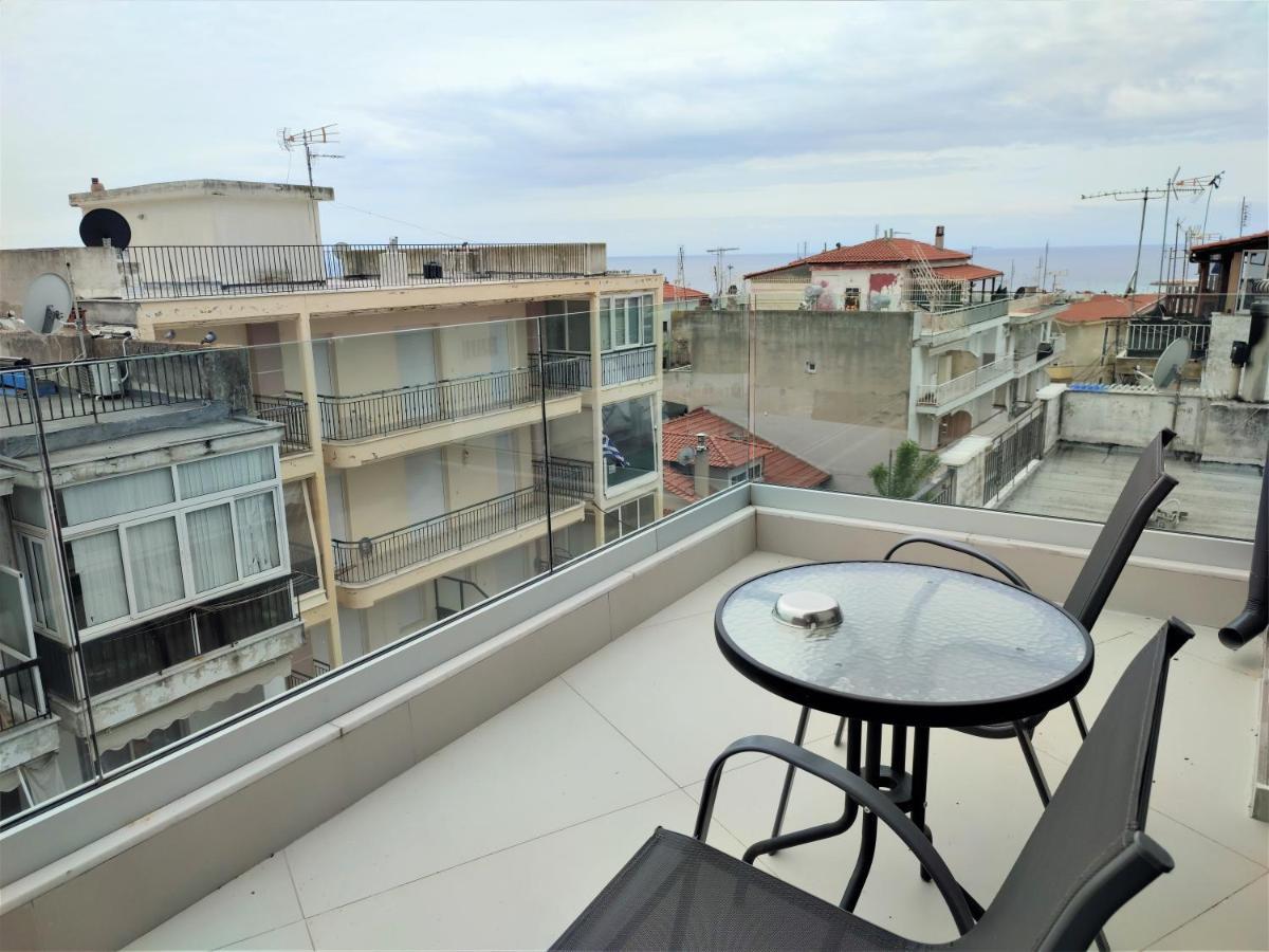Nea Kallikrateia Light Blue Hotel מראה חיצוני תמונה