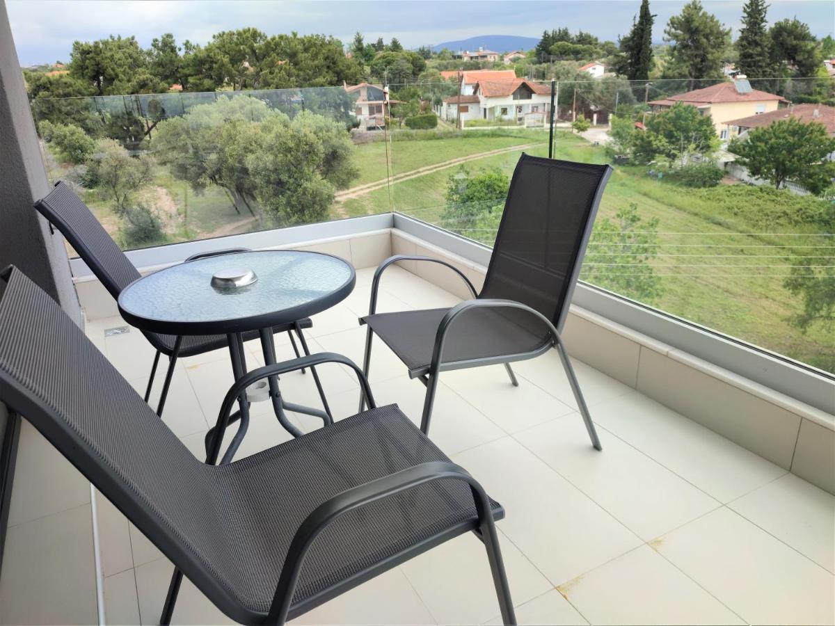 Nea Kallikrateia Light Blue Hotel מראה חיצוני תמונה