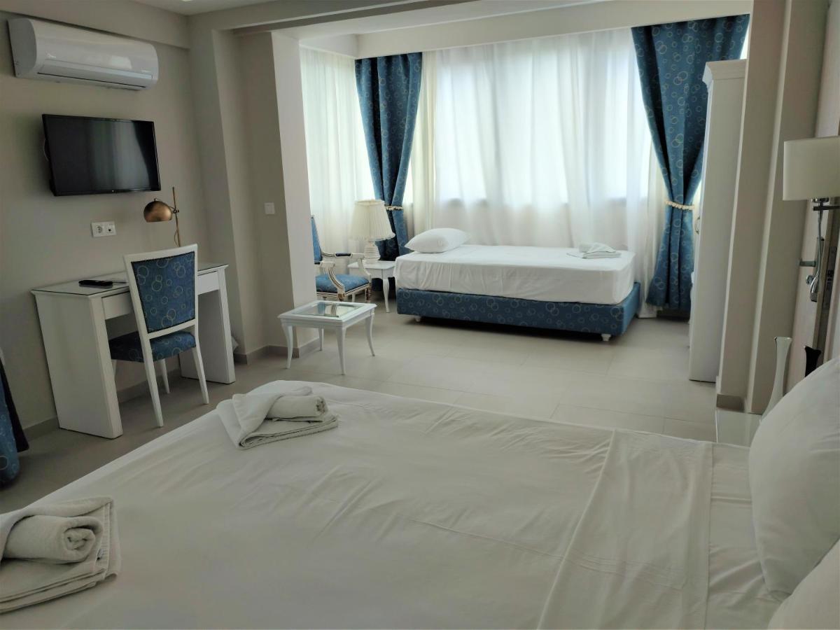 Nea Kallikrateia Light Blue Hotel מראה חיצוני תמונה